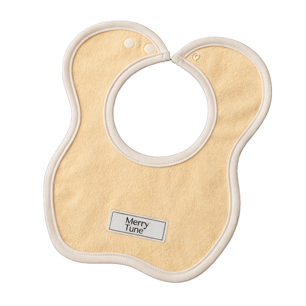 Iconic Terry Baby Bib 6+1