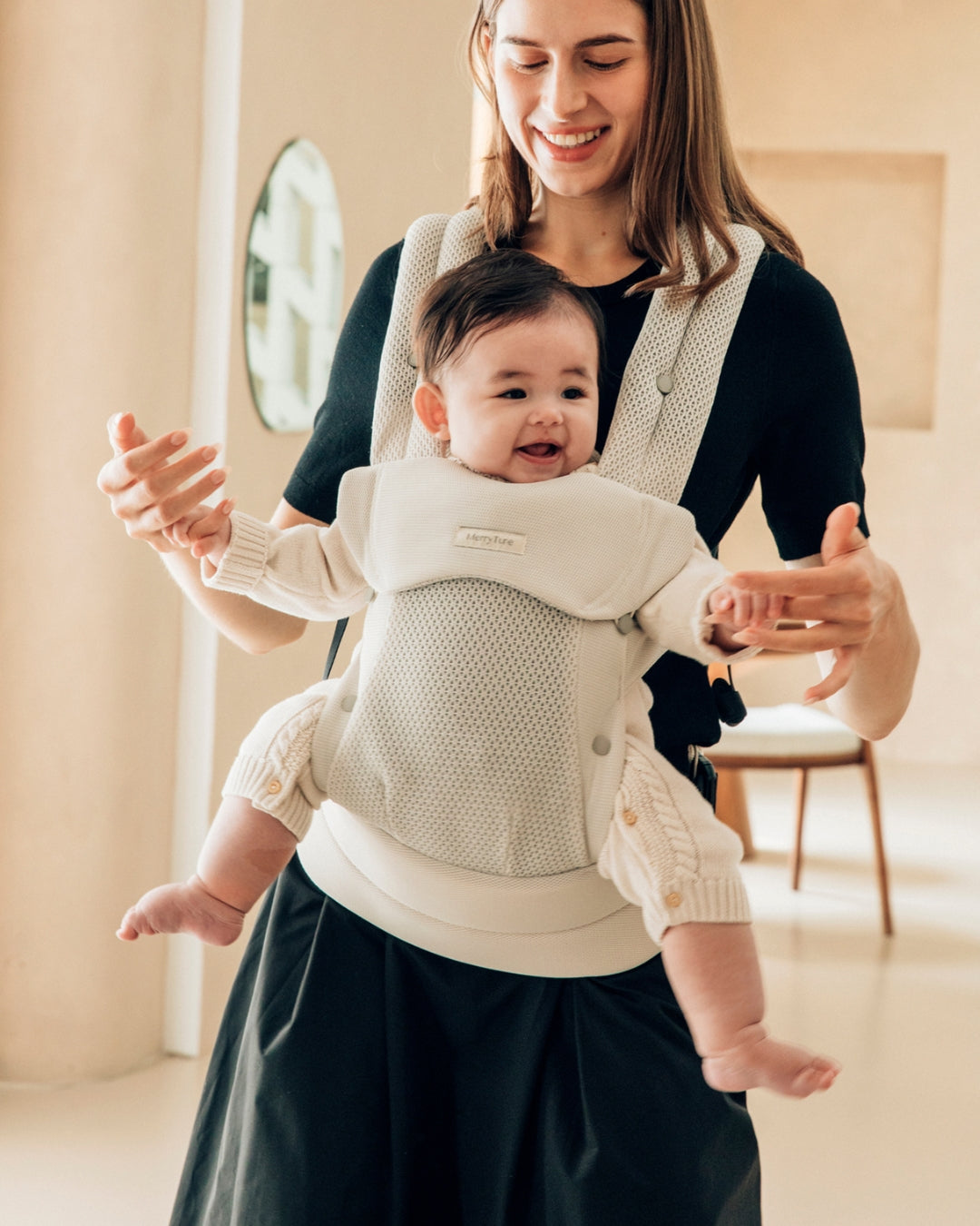 Double-Care 3D Mesh Newborn Baby Carrier