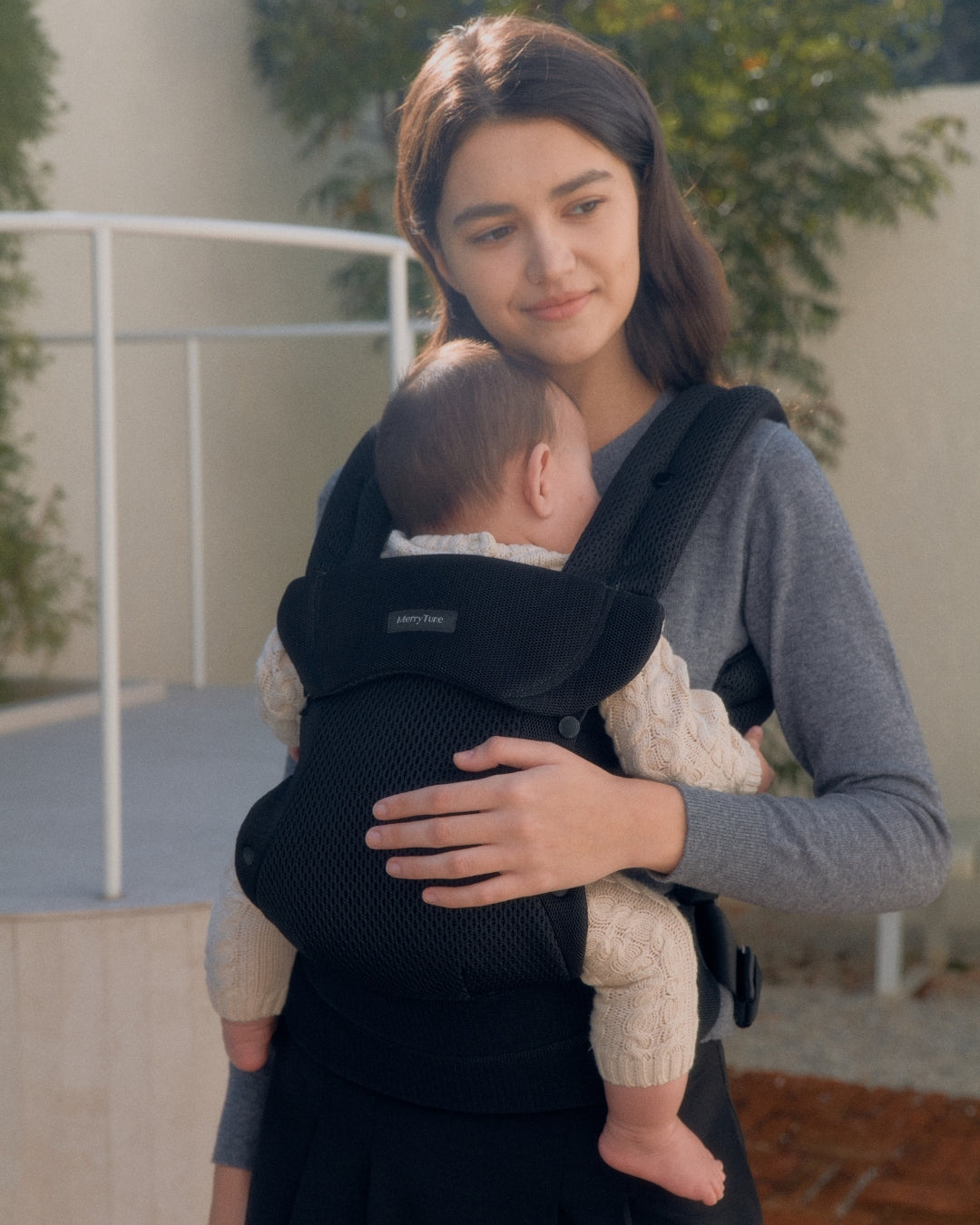 Double-Care 3D Mesh Newborn Baby Carrier