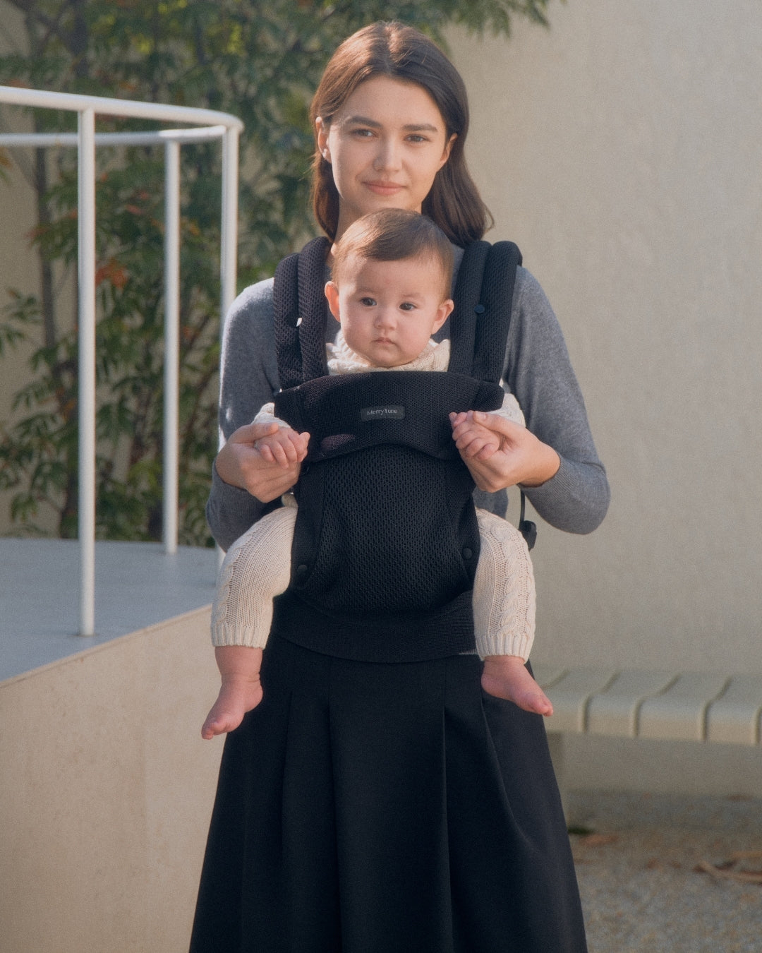 Double-Care 3D Mesh Newborn Baby Carrier
