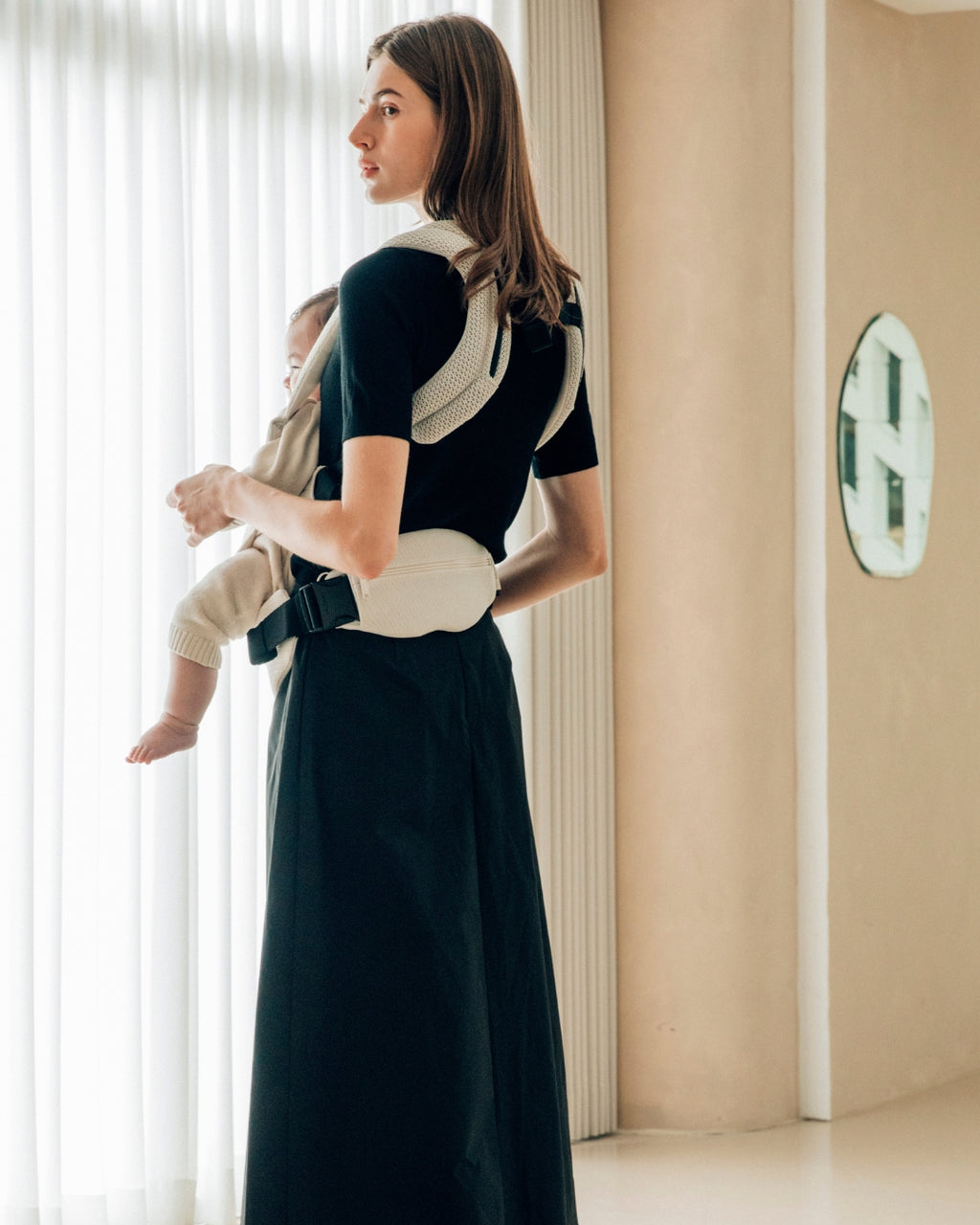 Double-Care 3D Mesh Newborn Baby Carrier