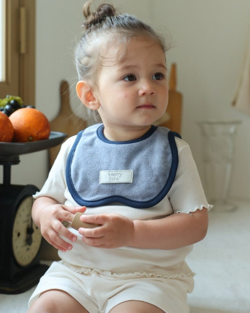 Iconic Terry Baby Bib 6+1