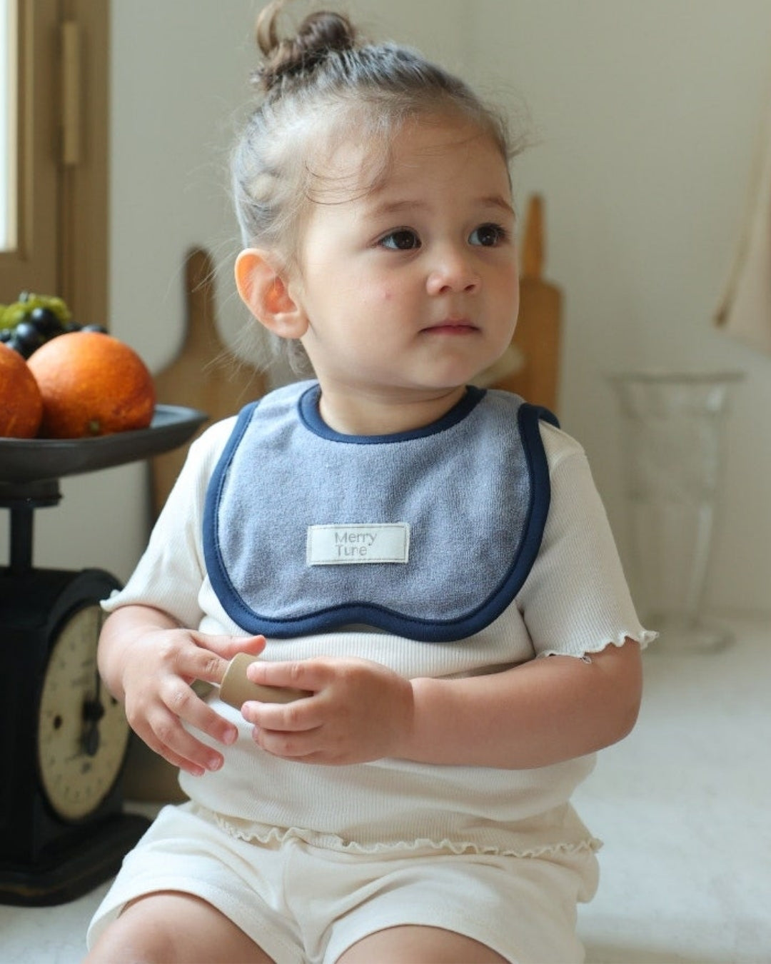 Iconic Terry Baby Bib 6+1