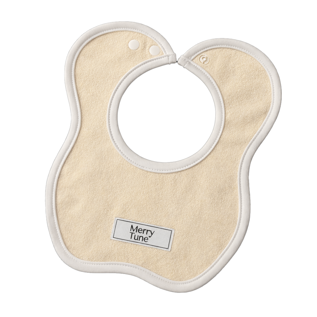 Iconic Terry Baby Bib 6+1